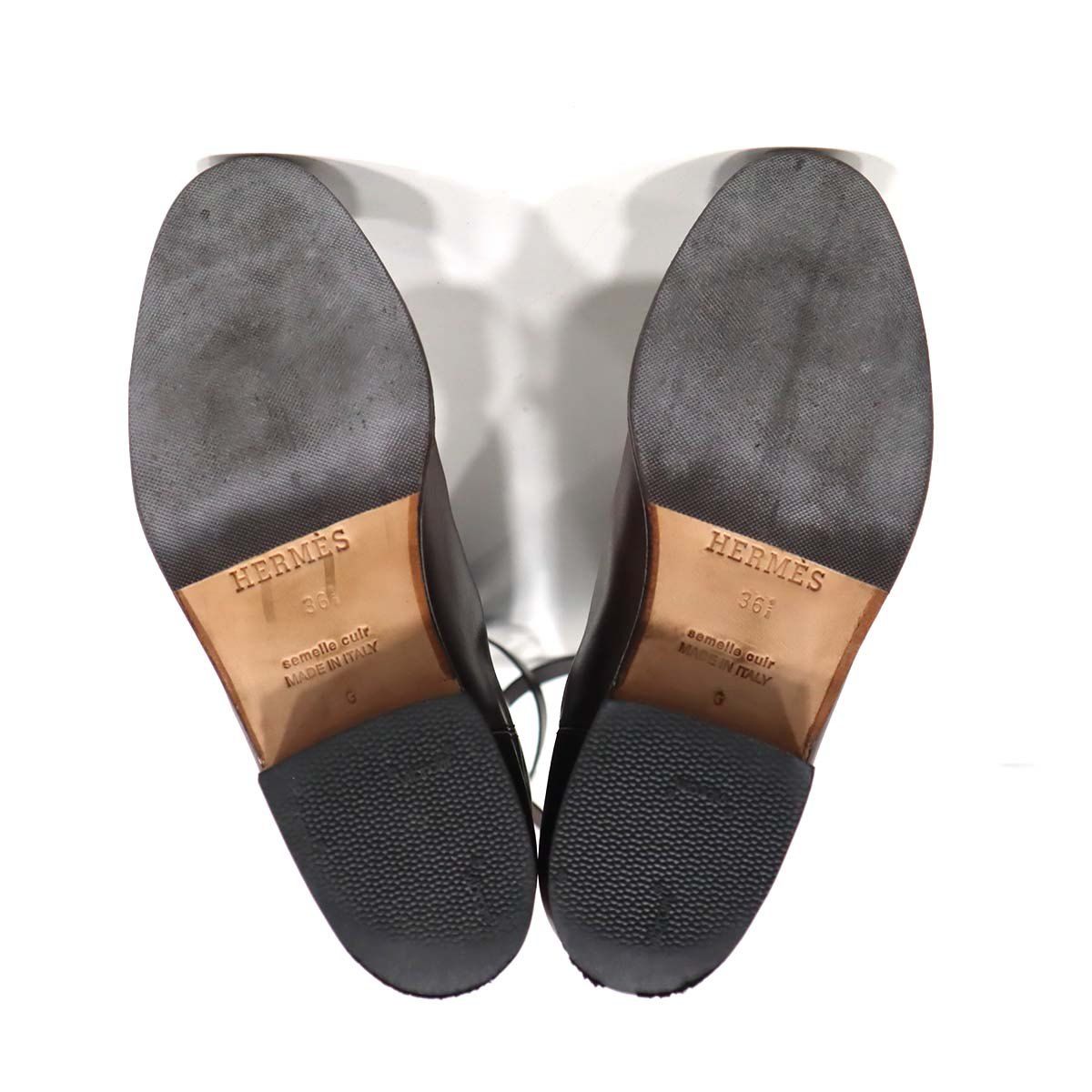 HERMES エルメス ジャンピング ブーツ ロングブーツ ケリー金具