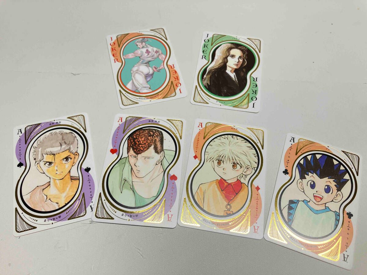 冨樫義博展 All STAR PLAYING CARDS 幽☆遊☆白書 レベルE