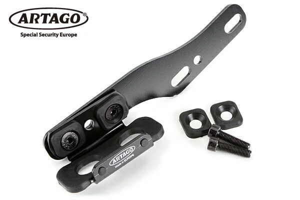 ARTAGO K203 アルタゴ 32ディスクロック アラーム ホルダーキット 汎用 ボルトオンタイプ 盗難防止 ディスクロック 車載キット ロックは別売