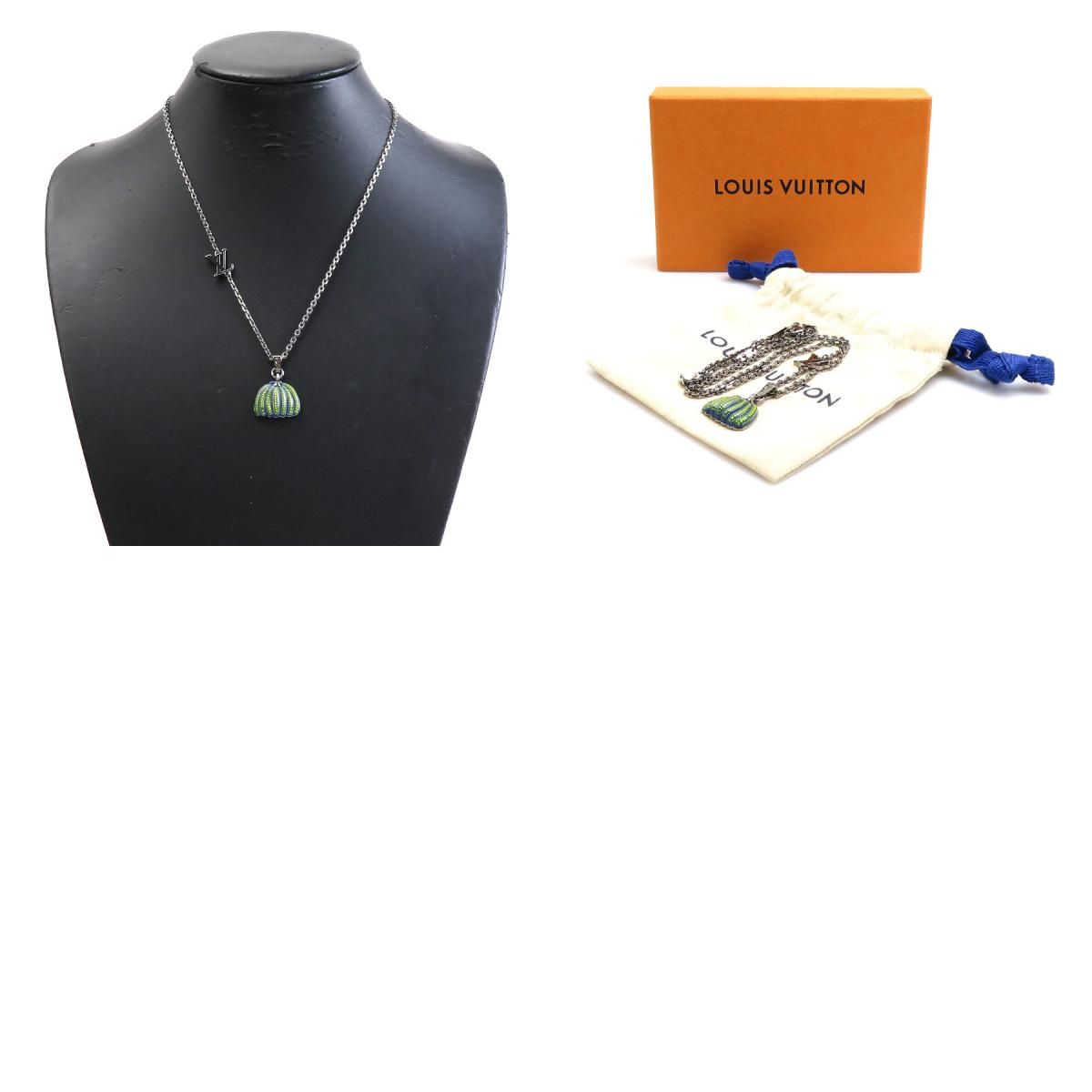 ヴィトン　ネックレス Louis Vuitton x Nigo Squared Necklace ゴールド ネックレス