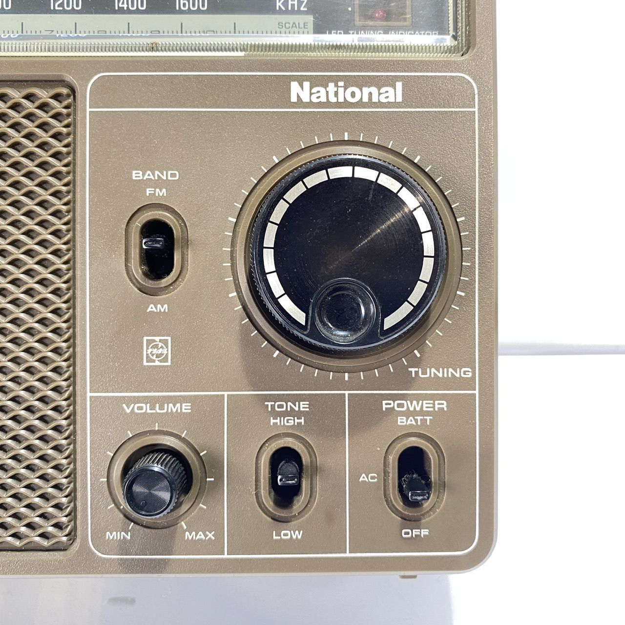 National ナショナル RF-567 ラジオ 昭和レトロ (管理番号