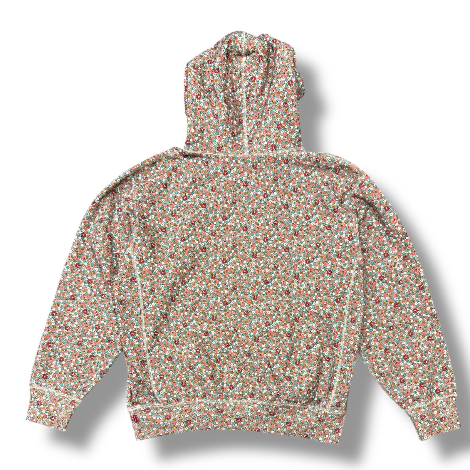 国内正規 Supreme 21AW JUNYA WATANABE MAN レザー ボックスロゴ スウェット パーカー シュプリーム コムデギャルソン ジュンヤワタナベ L シュプリーム SUPREME ×JUNYA WATANABE COMME des GARCONS MAN