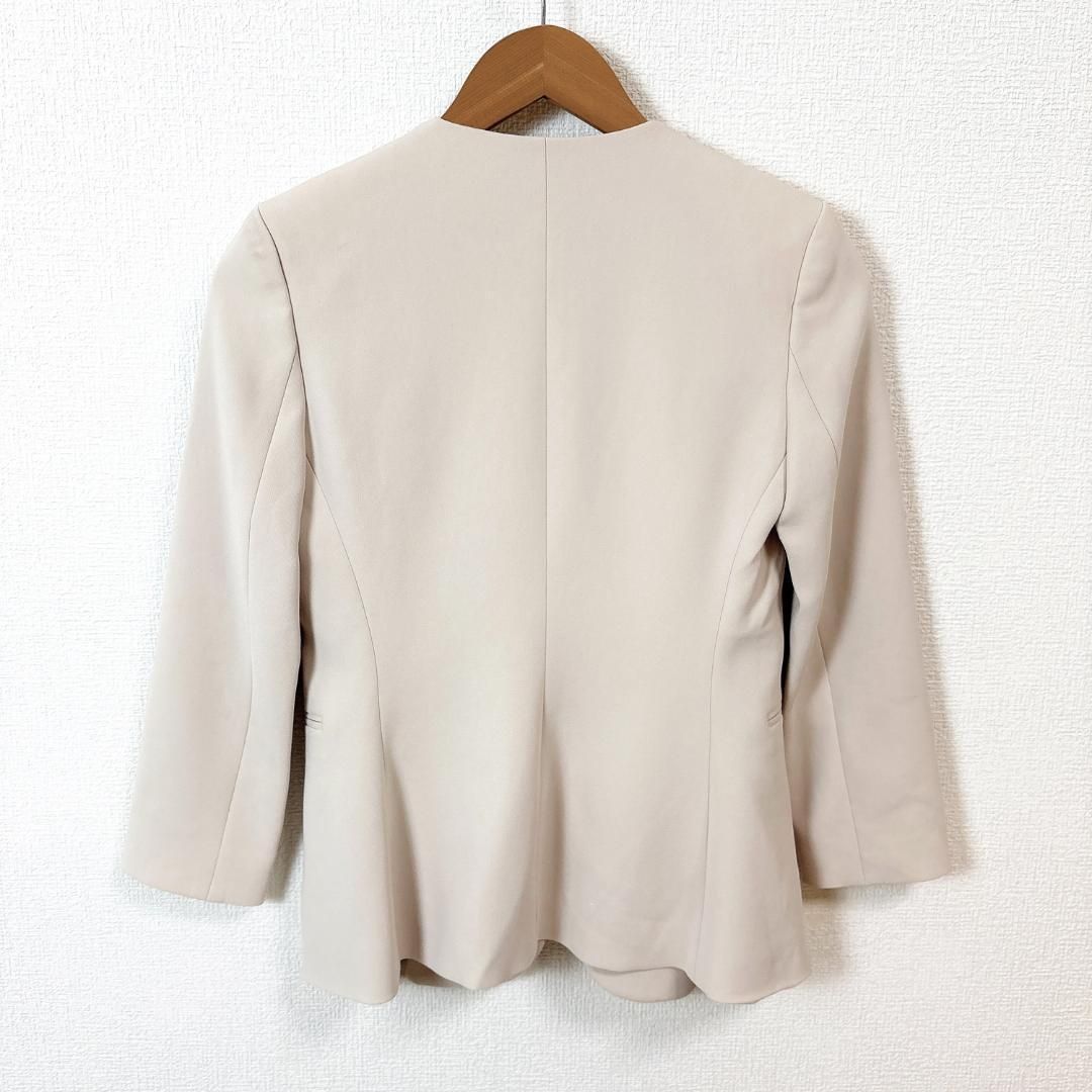 セオリー パンツスーツセットアップ ノーカラー ジャケットO パンツXXO