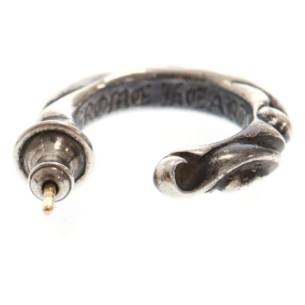 CHROME HEARTS (クロムハーツ) HOOP SCROOL スクロール フープピアス  