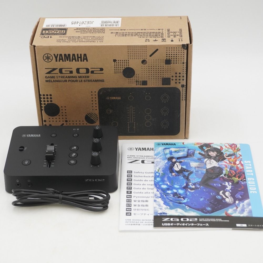 YAMAHA ヤマハ PC周辺機器 ZG02 配信用オーディオミキサー 美品