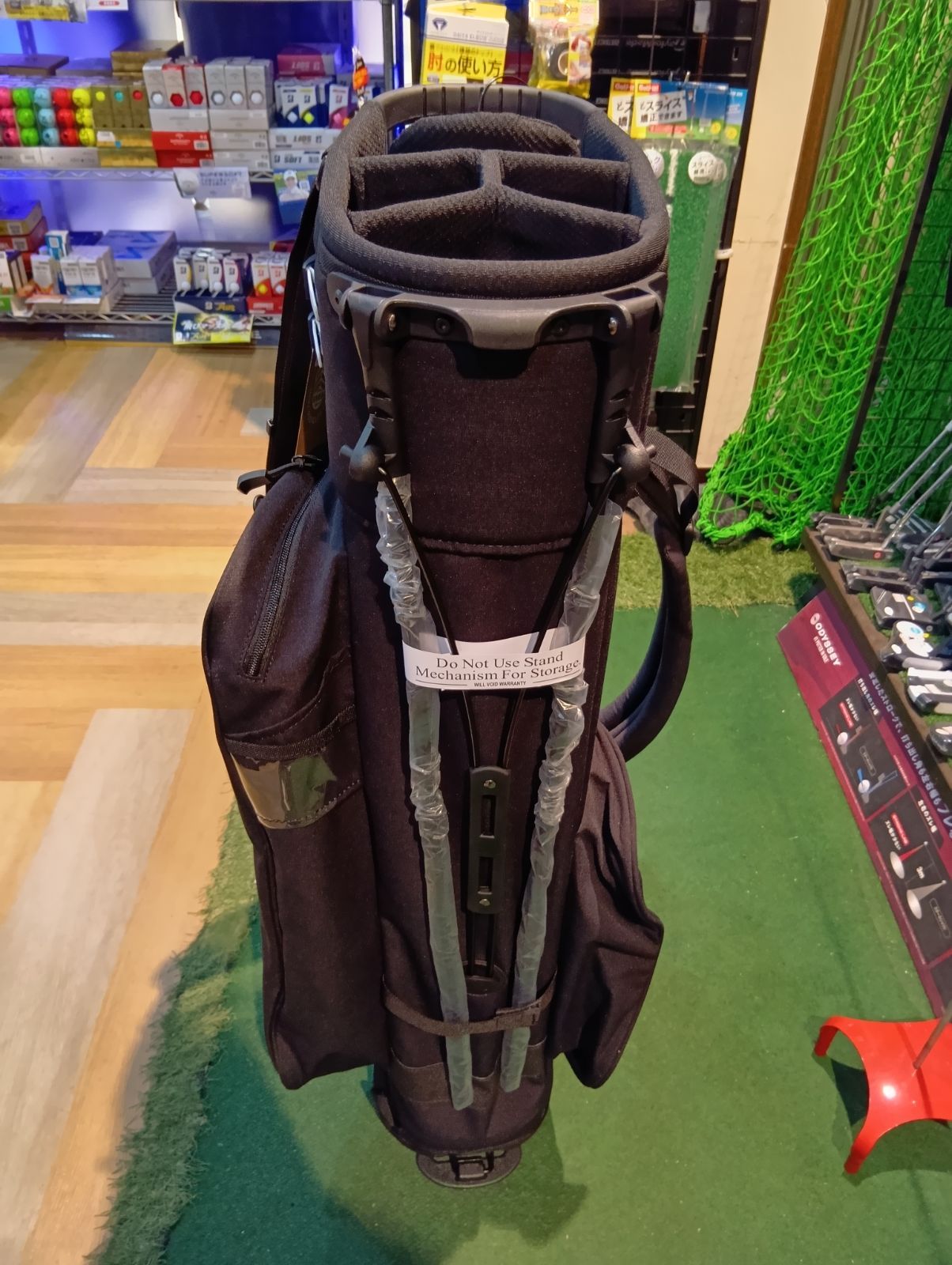 JONES ジョーンズ キャディバッグ Trouper 3 0 スタンドバッグ Black White 5分割トップ トゥルーパー ゴルフ モデル USA直輸入品