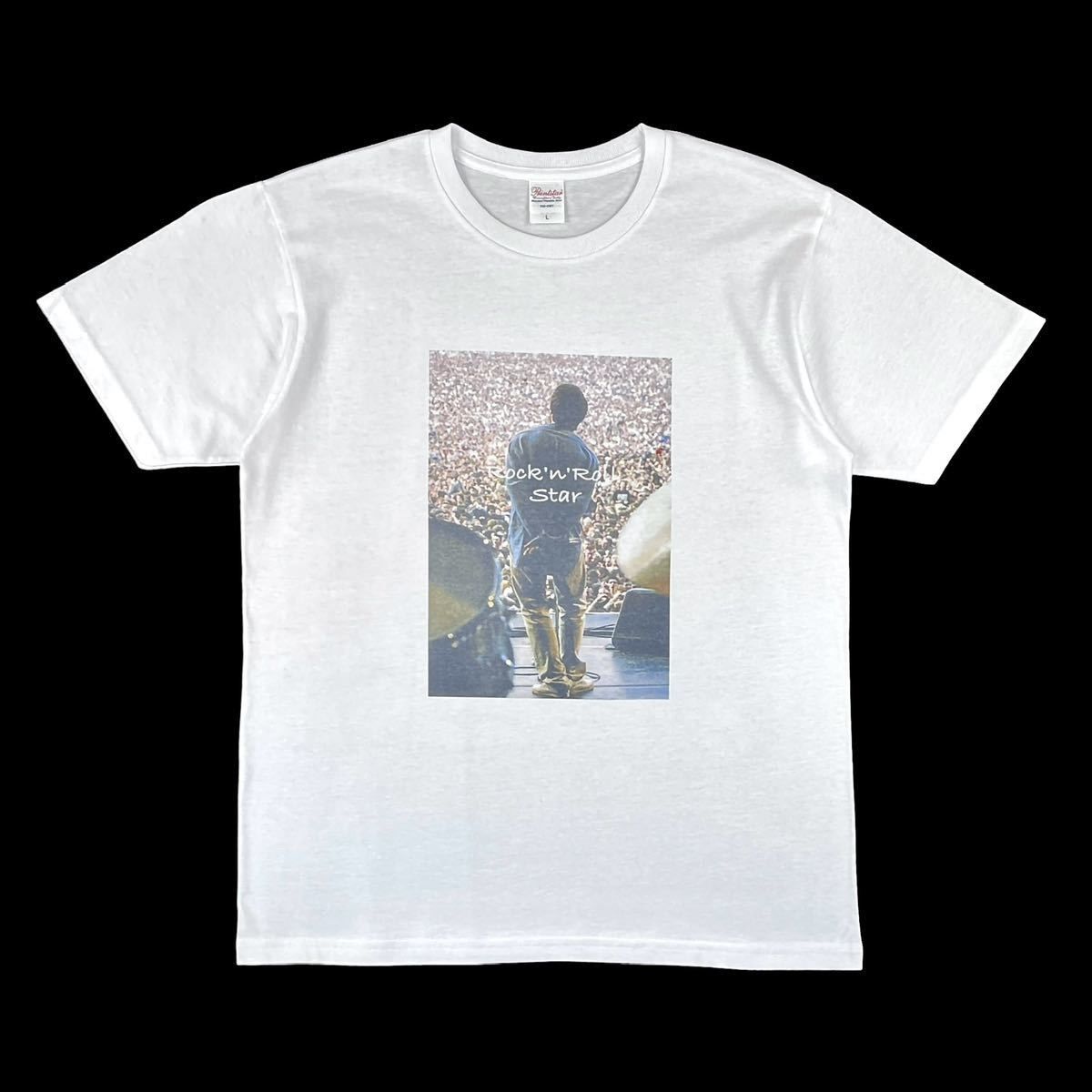 オリジナル Tシャツ oasis オアシス リアム ライブ ヴォーカル 90年代 