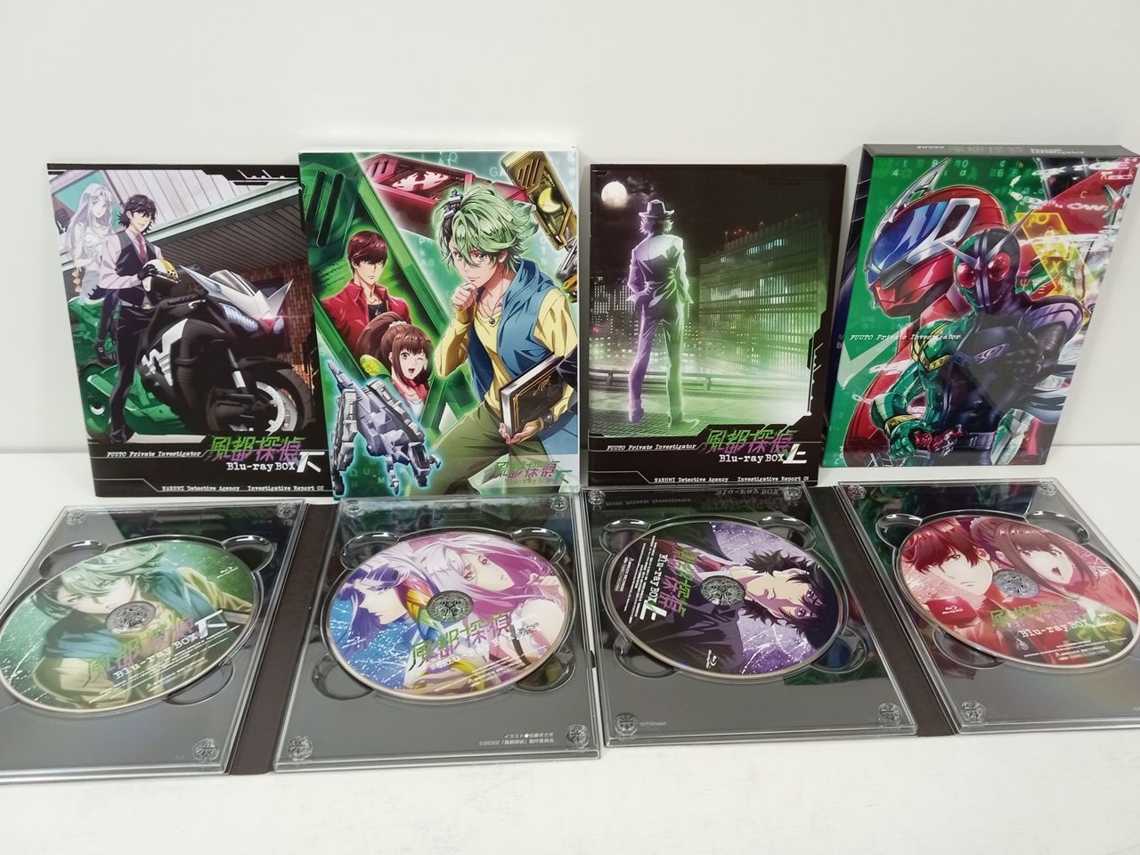 新品未開封 錆色のアーマ-黎明- Blu-ray Box 上下巻　限定セット 風都探偵 Blu-ray BOX 上巻 / 下巻 全2巻セット 中古 [M-5519