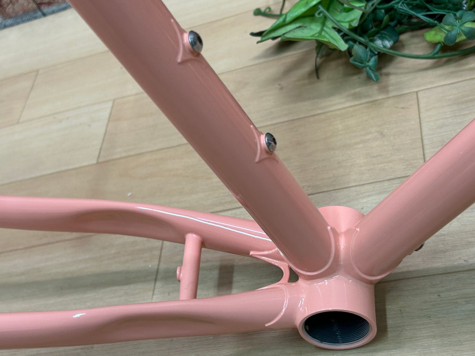 cmcCRUST クラストステムクロモリ　オーバーサイズ　レア　希少　新品 テルスポ イチ推し!! 未使用品!! CRUST BIKES ROMANCER FRAMESET