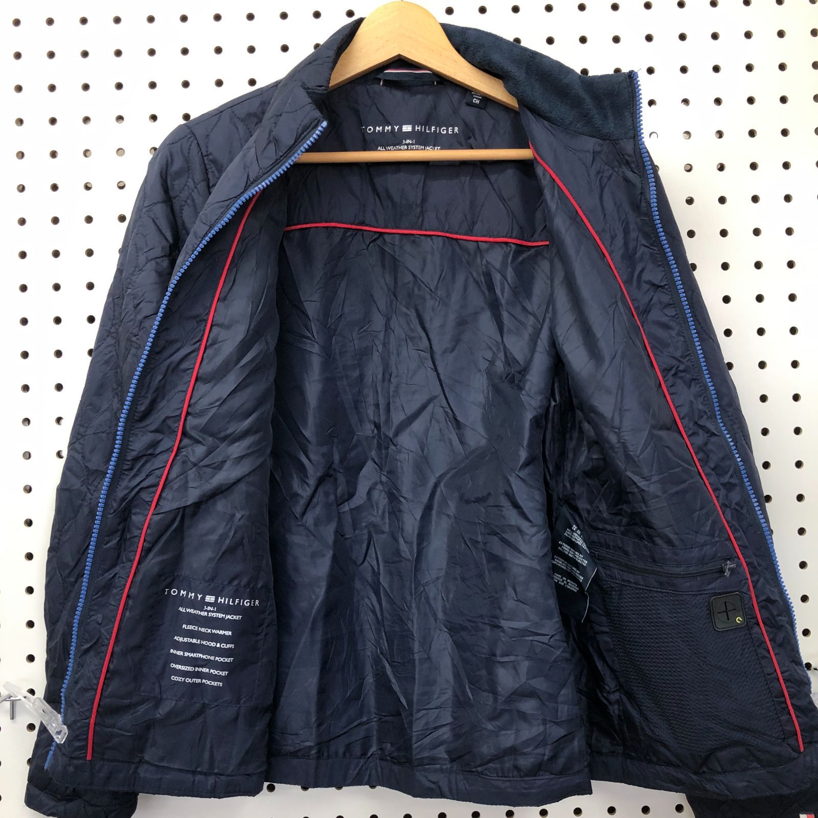 TOMMY HILFIGER トミーヒルフィガー 3-IN-1 ALL WEATHER SYSTEM JACKET 