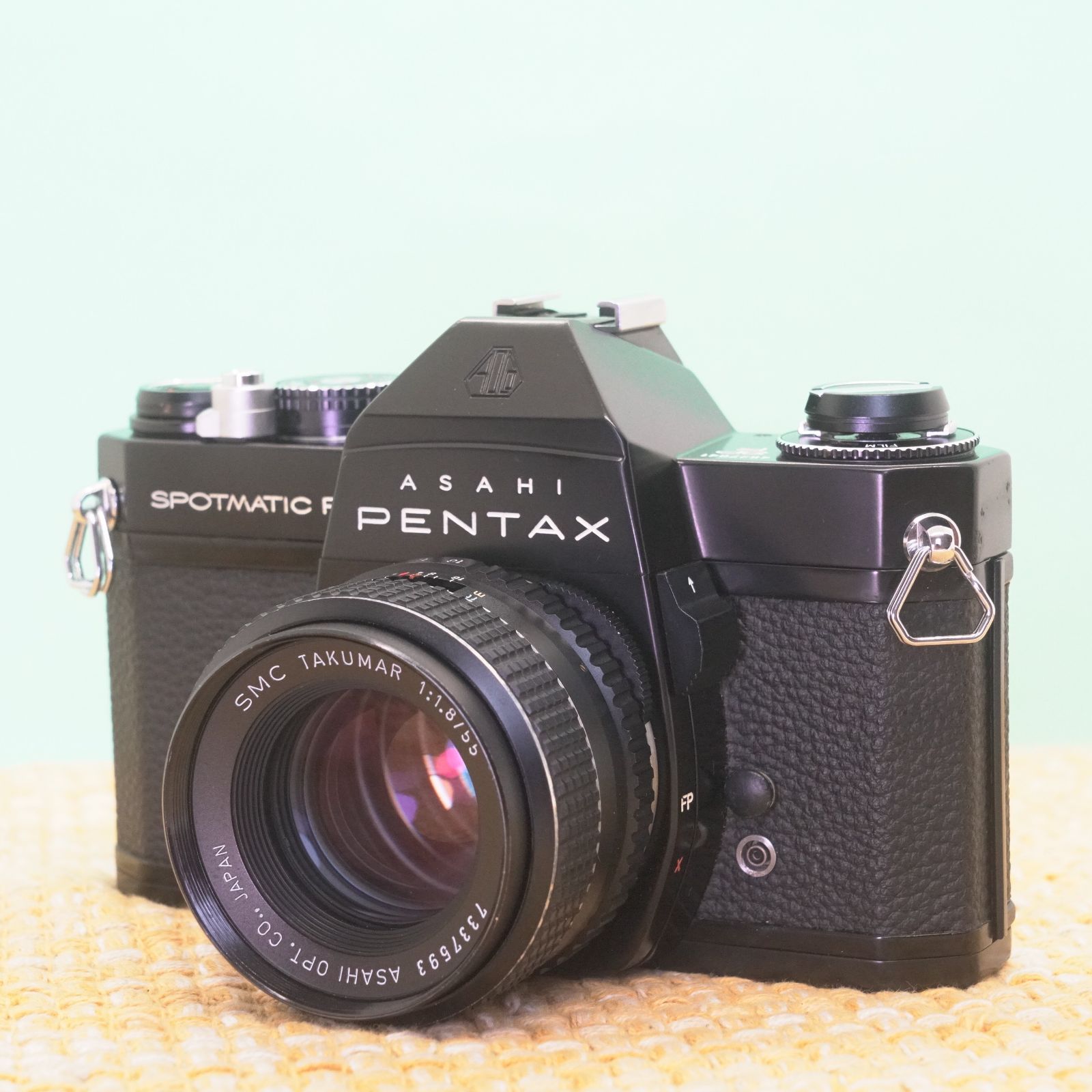 完動品◎ペンタックスSPF × 55mm f1.8 フィルムカメラ #641-