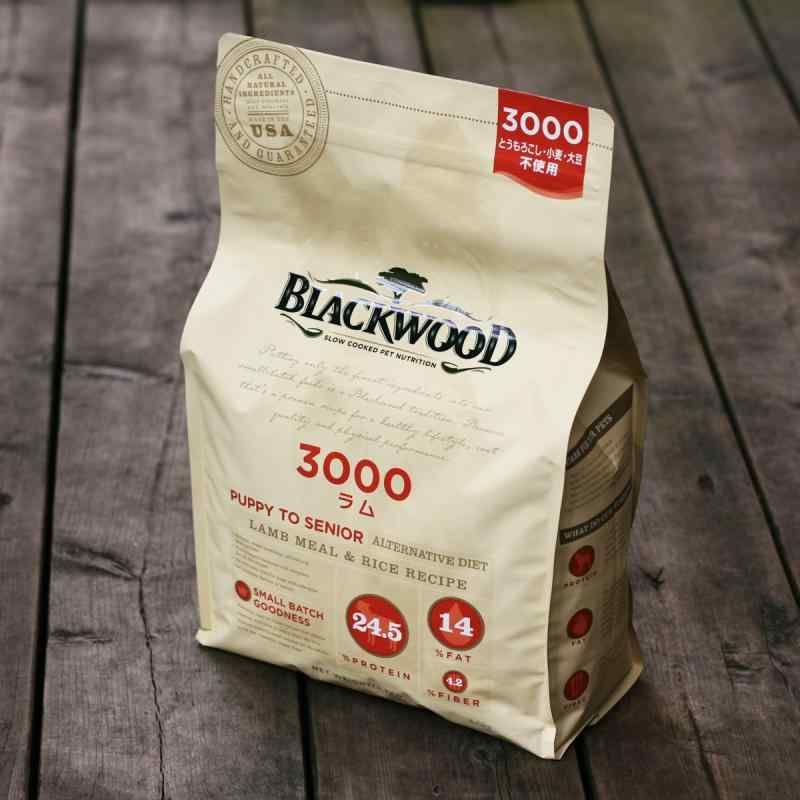 ブラックウッド3000 BLACKWOOD 米国 ドッグフード| 皮膚の弱い犬用|7.05kg