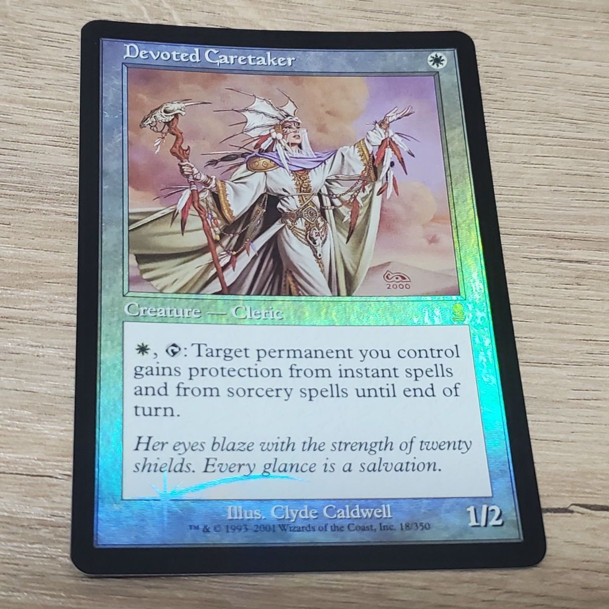 MTG　foil　英語　献身的な世話人 MTG 良品 献身的な世話人 foil 英語版 - メルカリ