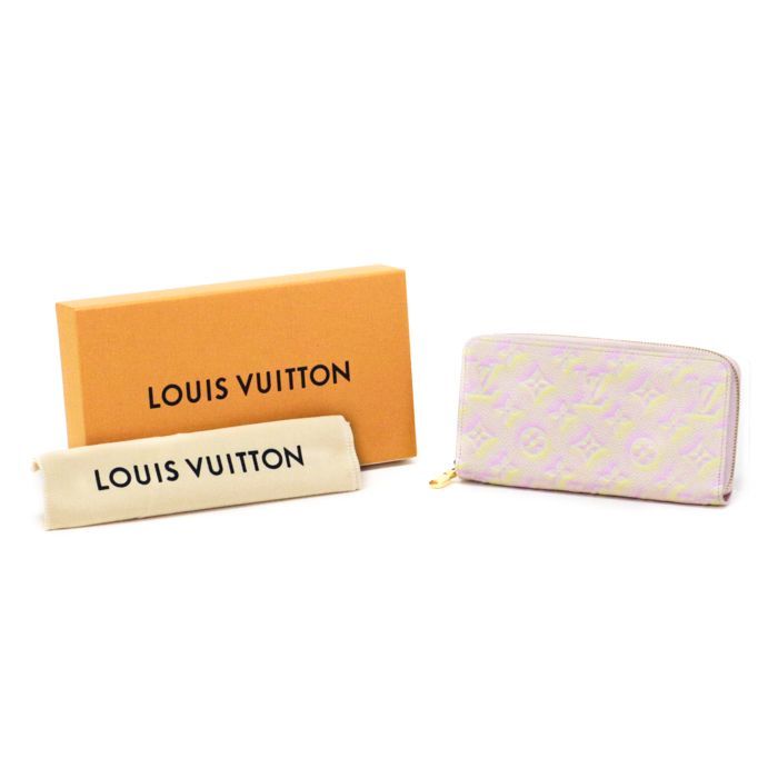 ルイヴィトン LOUIS VUITTON ジッピー ウォレット モノグラム アン