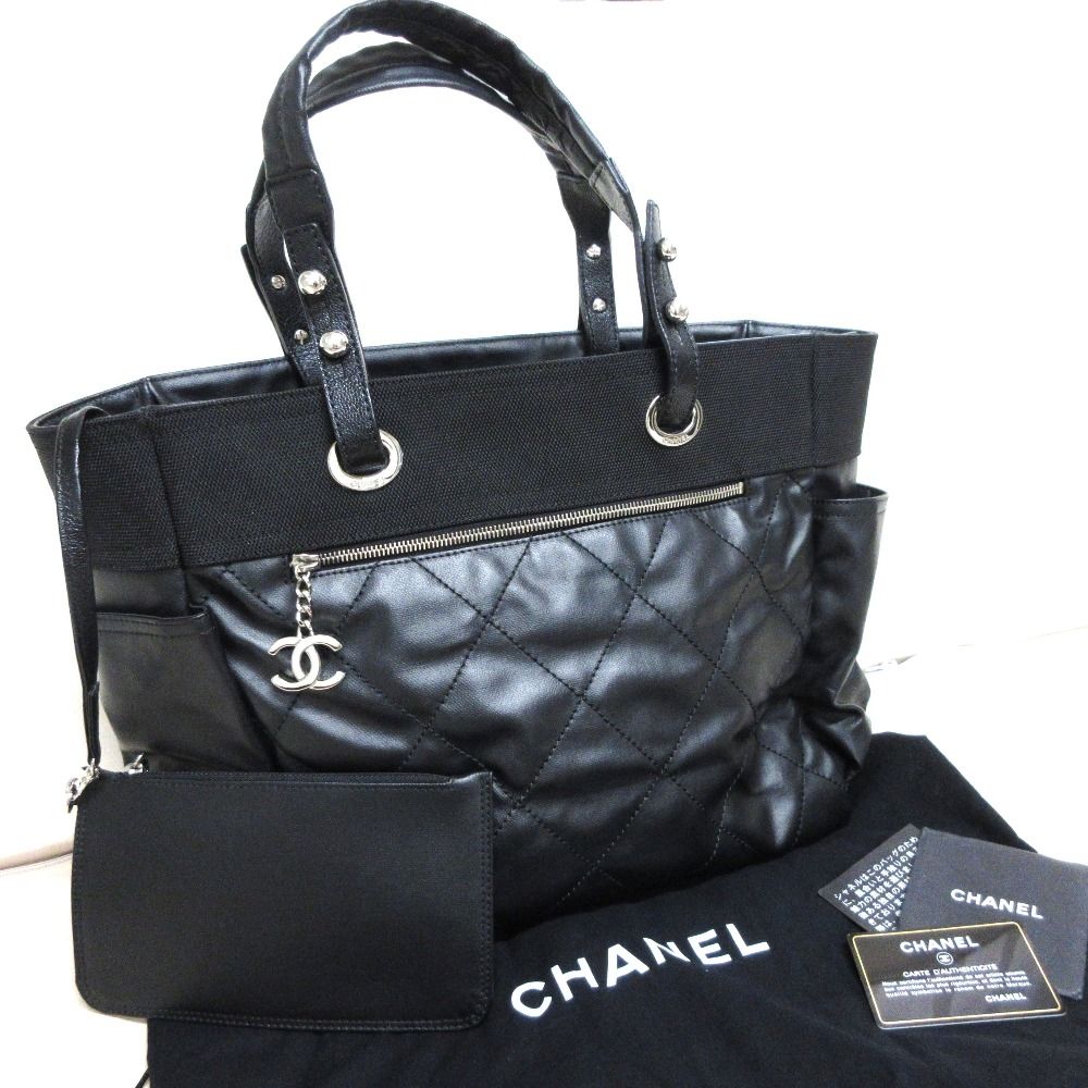 良品 CHANEL シャネル パリビアリッツGM ココマーク