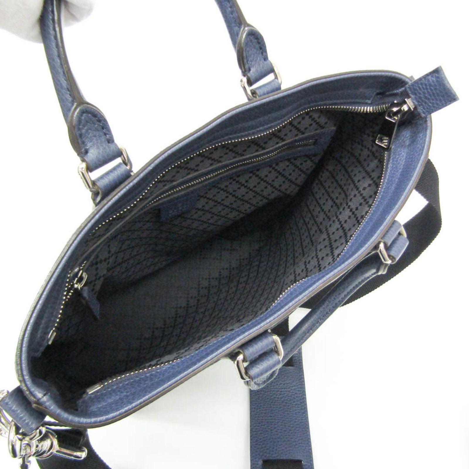 グッチ ブラック レザー コスモポリス ハンドバッグ 406463 一点物 GUCCI グッチ コスモポリス レザーバック・トートバッグ