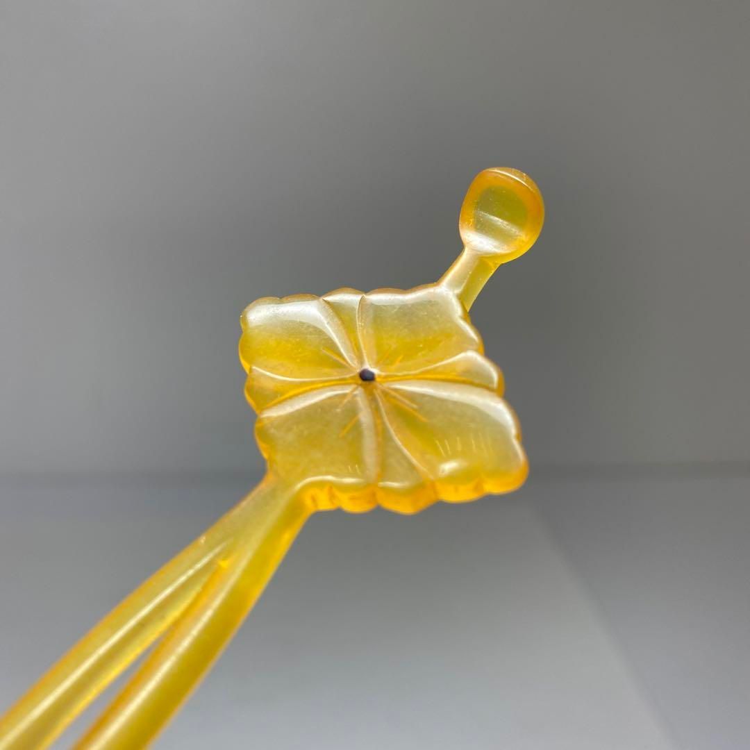 本白鼈甲 簪 ケース付 7g 東Y6-0905ア㉖