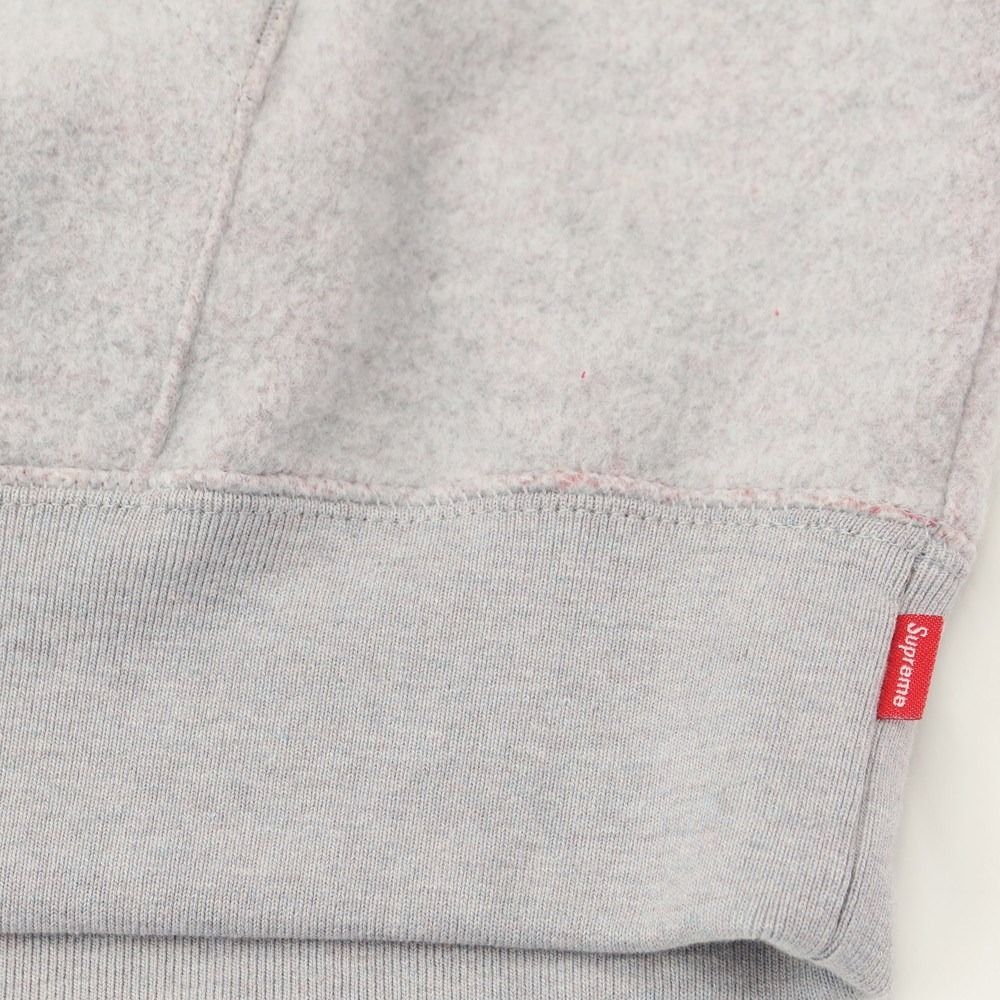 【中古】シュプリーム Supreme 2023年春夏 Inside Out Box Logo Hooded Sweatshirt プルオーバー パーカー グレーxレッド【サイズL】【メンズ】-4