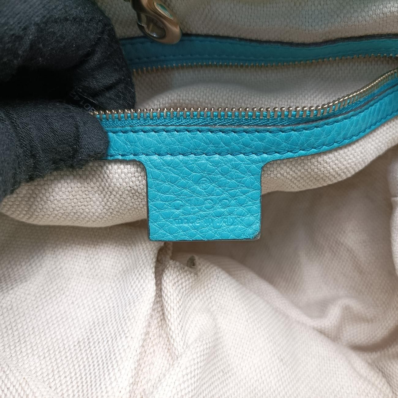 グッチGucciソーホーブルーレザー308982B014257599