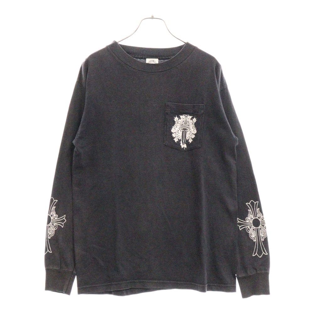 CHROME HEARTS クロムハーツ レーヨン 長袖Tシャツ カットソー