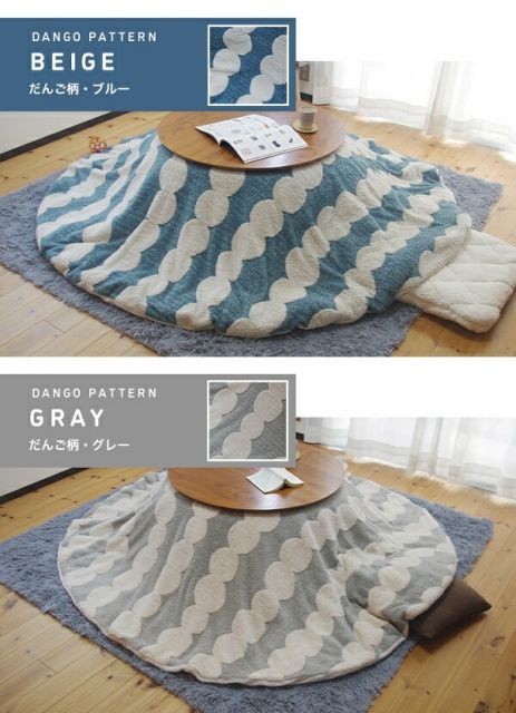 だんご柄 グレー