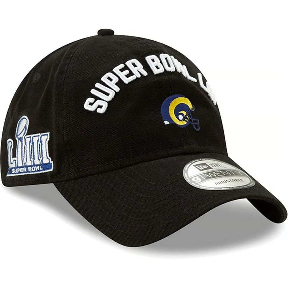 海外限定 NFL ロサンゼルス ラムズ LA RAMS 9Twenty ニューエラ NEWERA LIII スーパーボウル キャップ