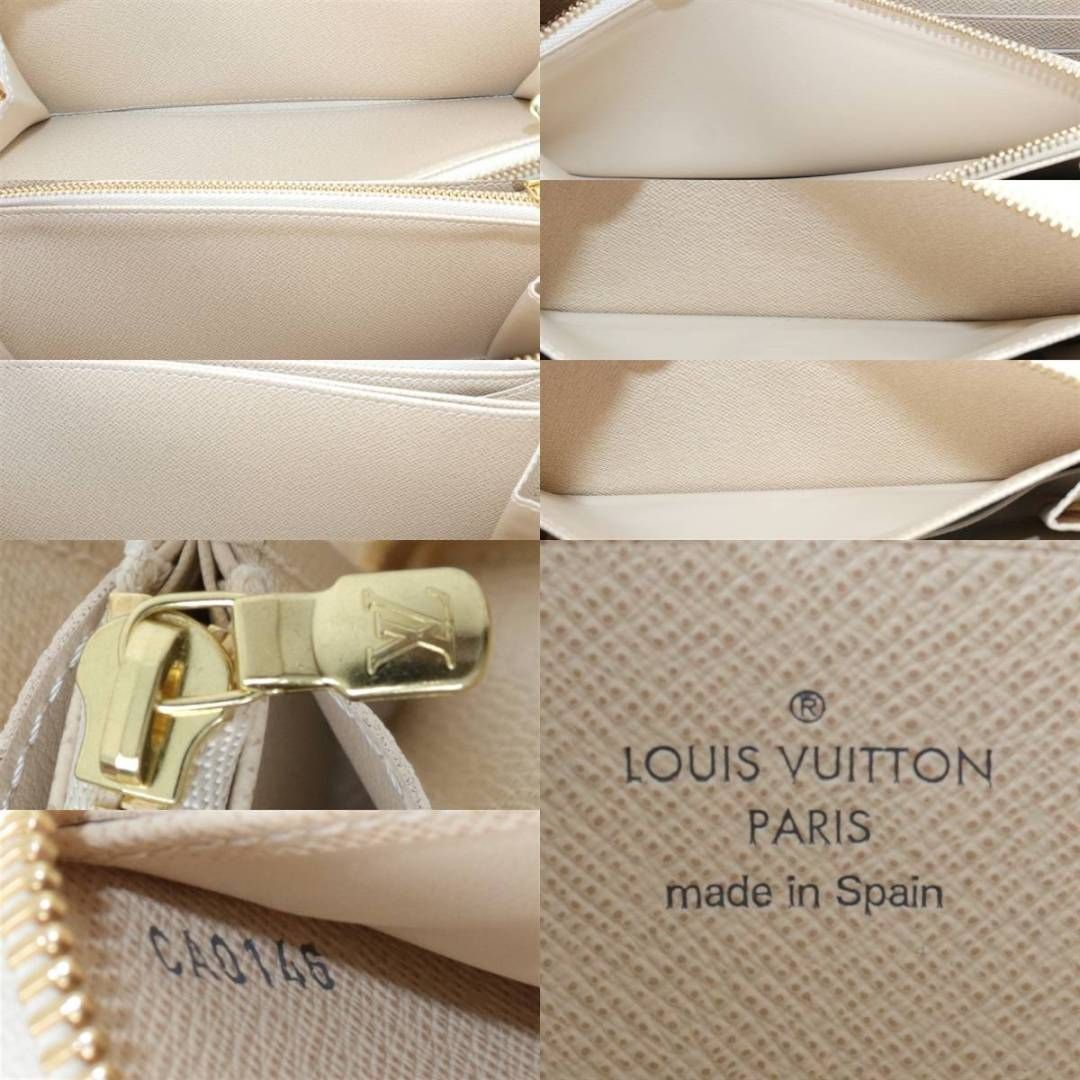 【美品】ルイヴィトン ダミエ アズール ジッピー 長財布 箱・保存袋付き♪ LOUIS VUITTON/ルイヴィトン ジッピーウォレット ラウンドファスナー