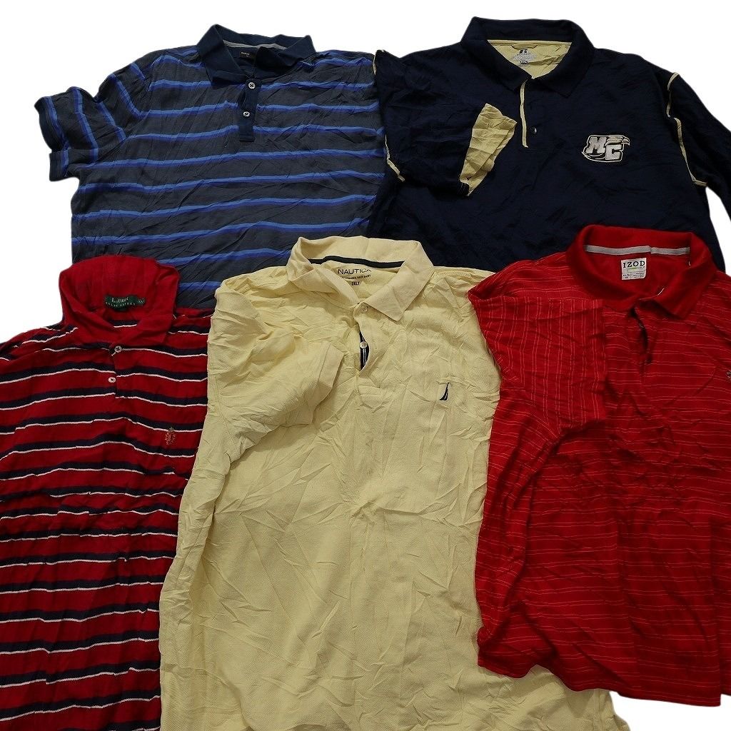 古着卸 まとめ売り ポロシャツ 20枚セット (メンズ 2XL ) ラルフ