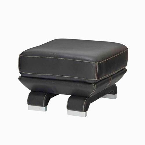 訳あり品 大塚家具 オットマン L|S LUXE-01 革 ブラック