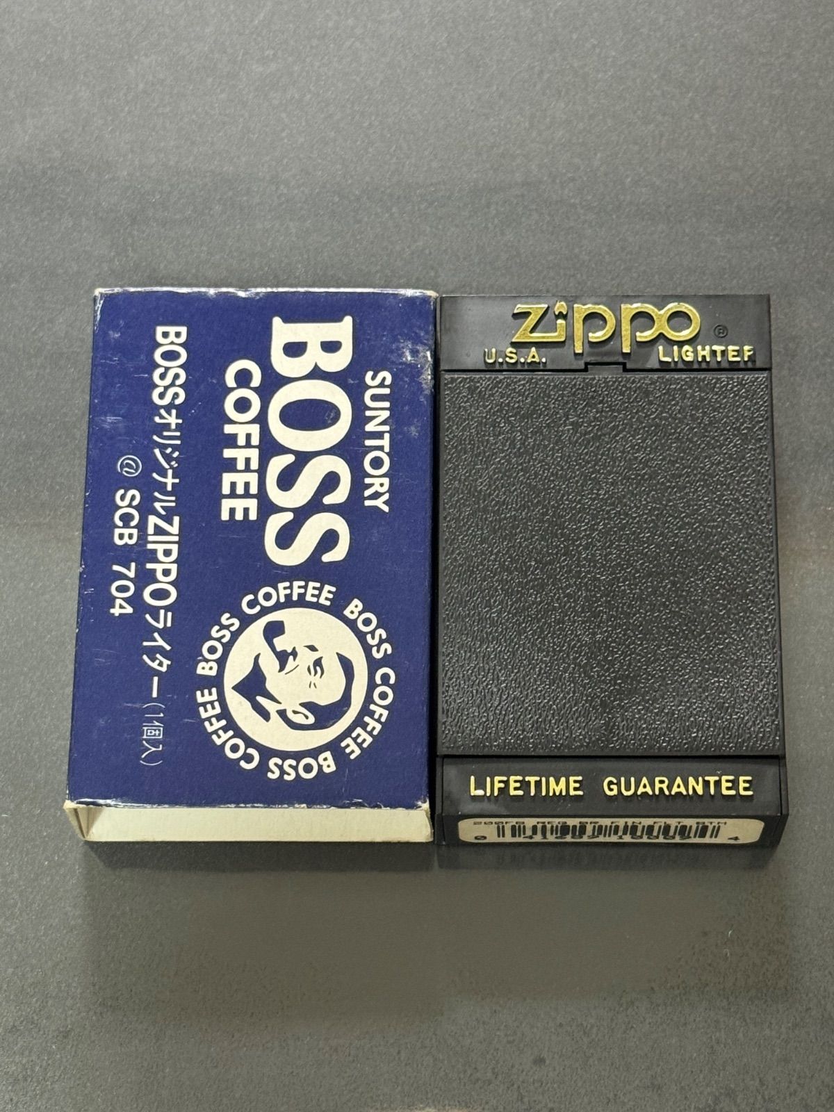 zippo ボス コーヒー ゴールド BOSS COFFEE GOLD 1995年製 zippo ボス コーヒー ゴールド BOSS COFFEE GOLD 1995年製