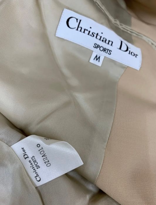 Christian Dior ヴィンテージ エンブレム 刺繍 テーラード Christian Dior ヴィンテージ エンブレム 刺繍 テーラード
