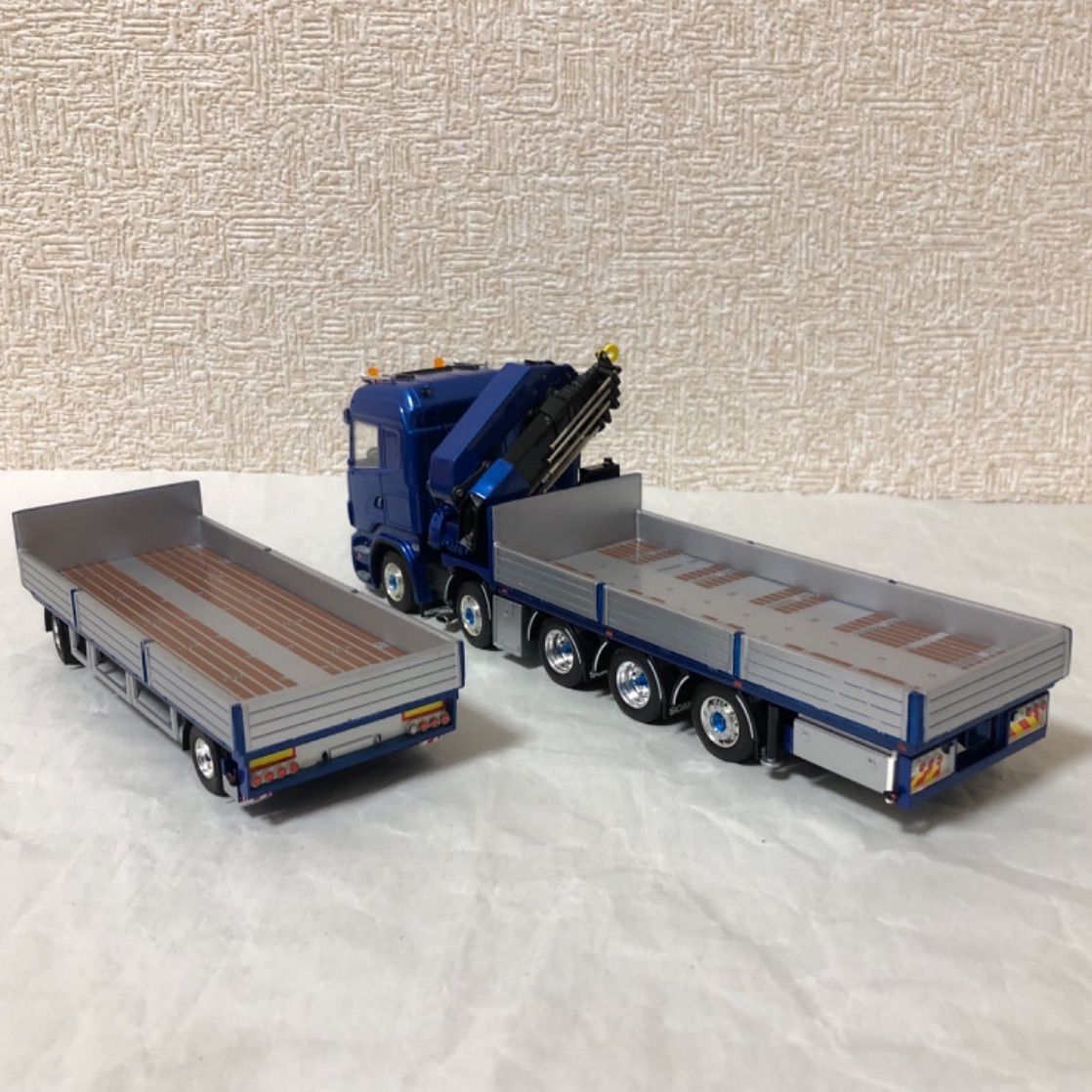 1/50 tekno テクノ コンビ　トレーラー Amazon | Tekno 1/50 完成品 for Scania S-Serie walking floor