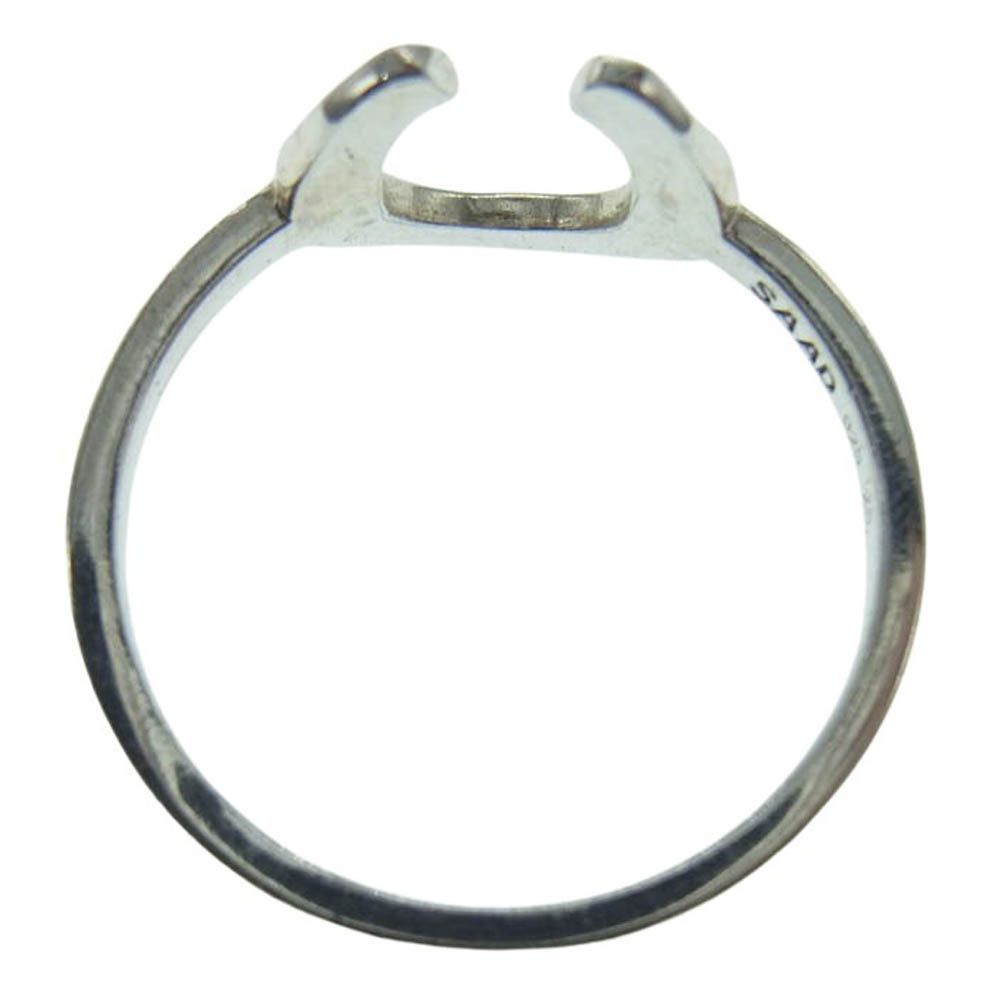 ★SAAD★シルバー925 馬蹄型リング 25 SAAD サード HORSESHOE RING ホースシュー リング シルバー系 25号