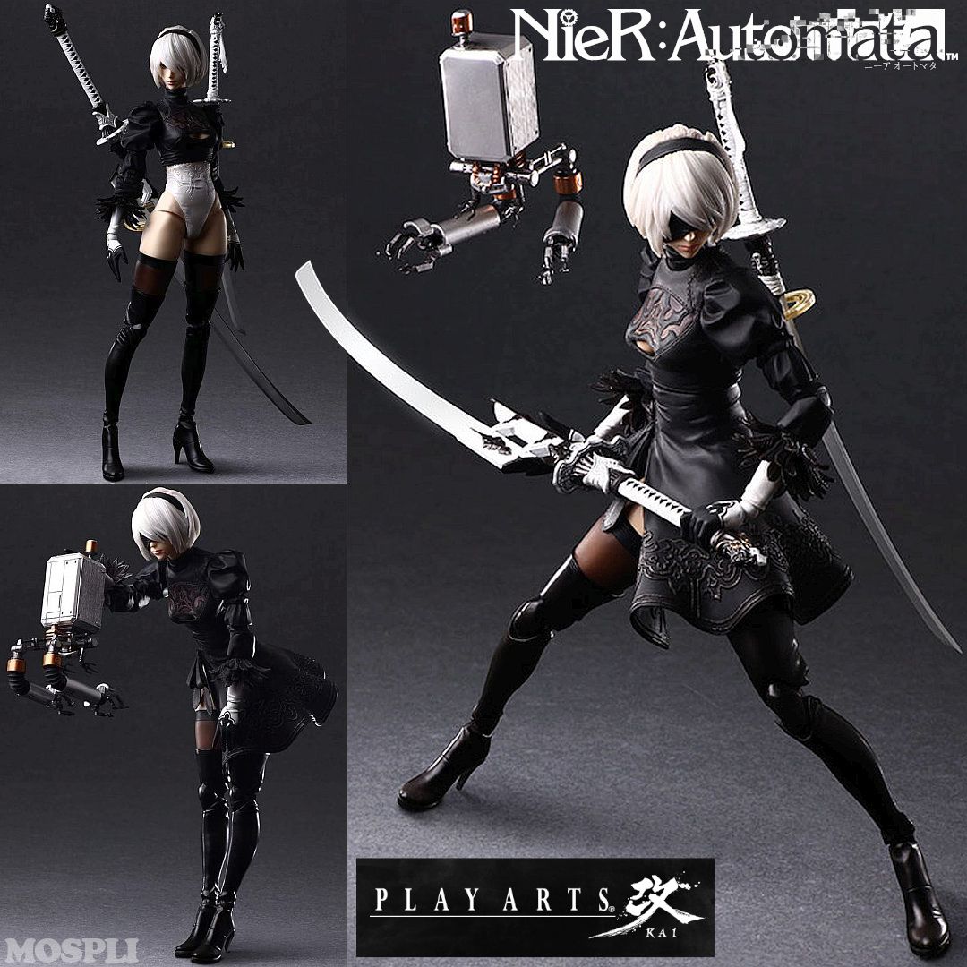 【未開封】ニーア オートマタ PLAY ARTS改 ヨルハ 二号 B型 DX版 未開封】ニーア オートマタ PLAY ARTS改 ヨルハ 二号 B型 DX版