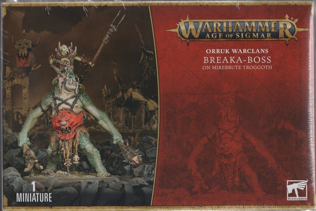 GAMES WORKSHOP WARHAMMER AGE OF SIGMAR ORRUK WARCLANS Breaka