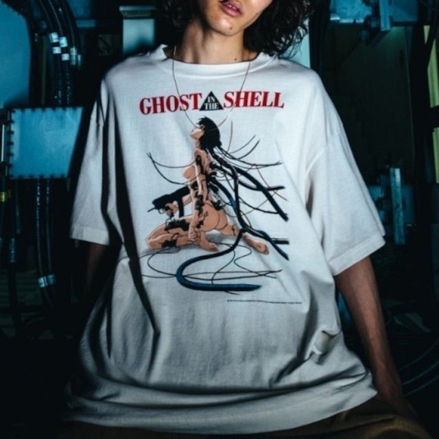 新品 SAINT MICHAEL セントマイケル 24AW 日本製 GS_SS TEE / GITS