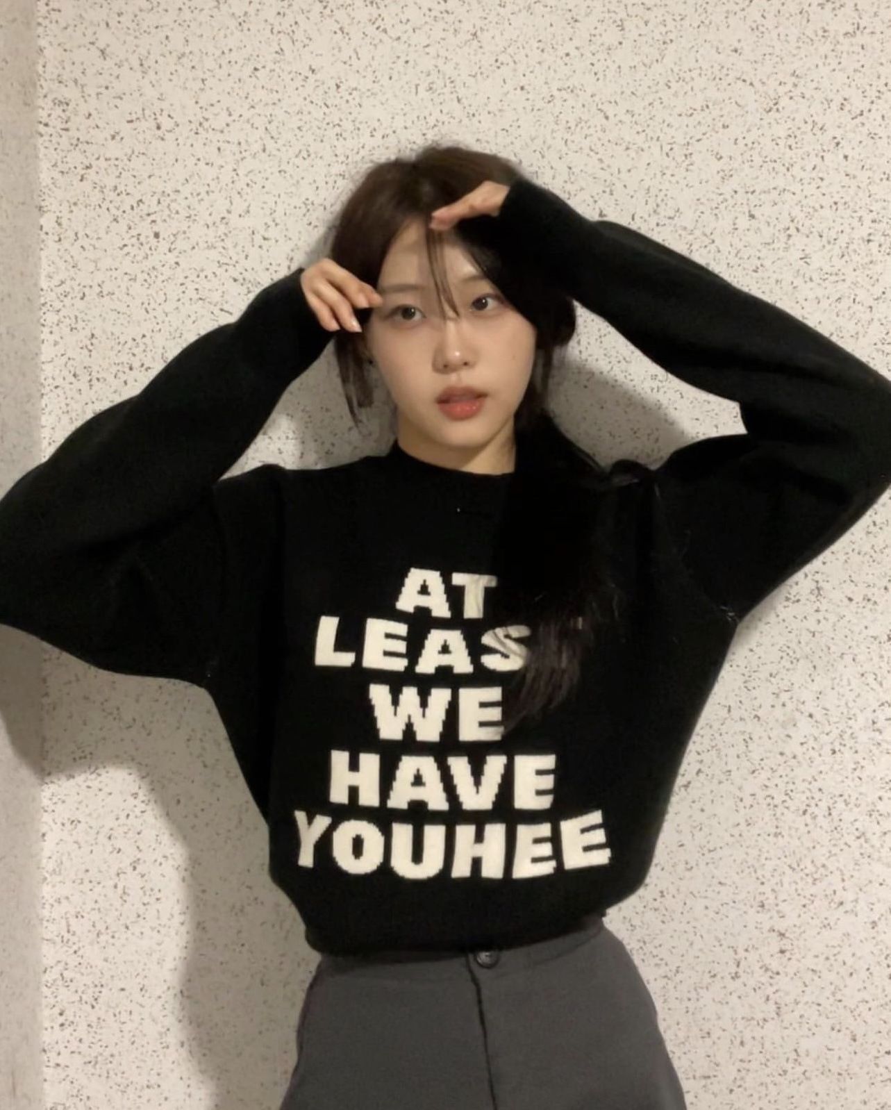 YOUHEE ニットセーター 韓国☆人気☆LETTERING PULLOVER KNIT 3色