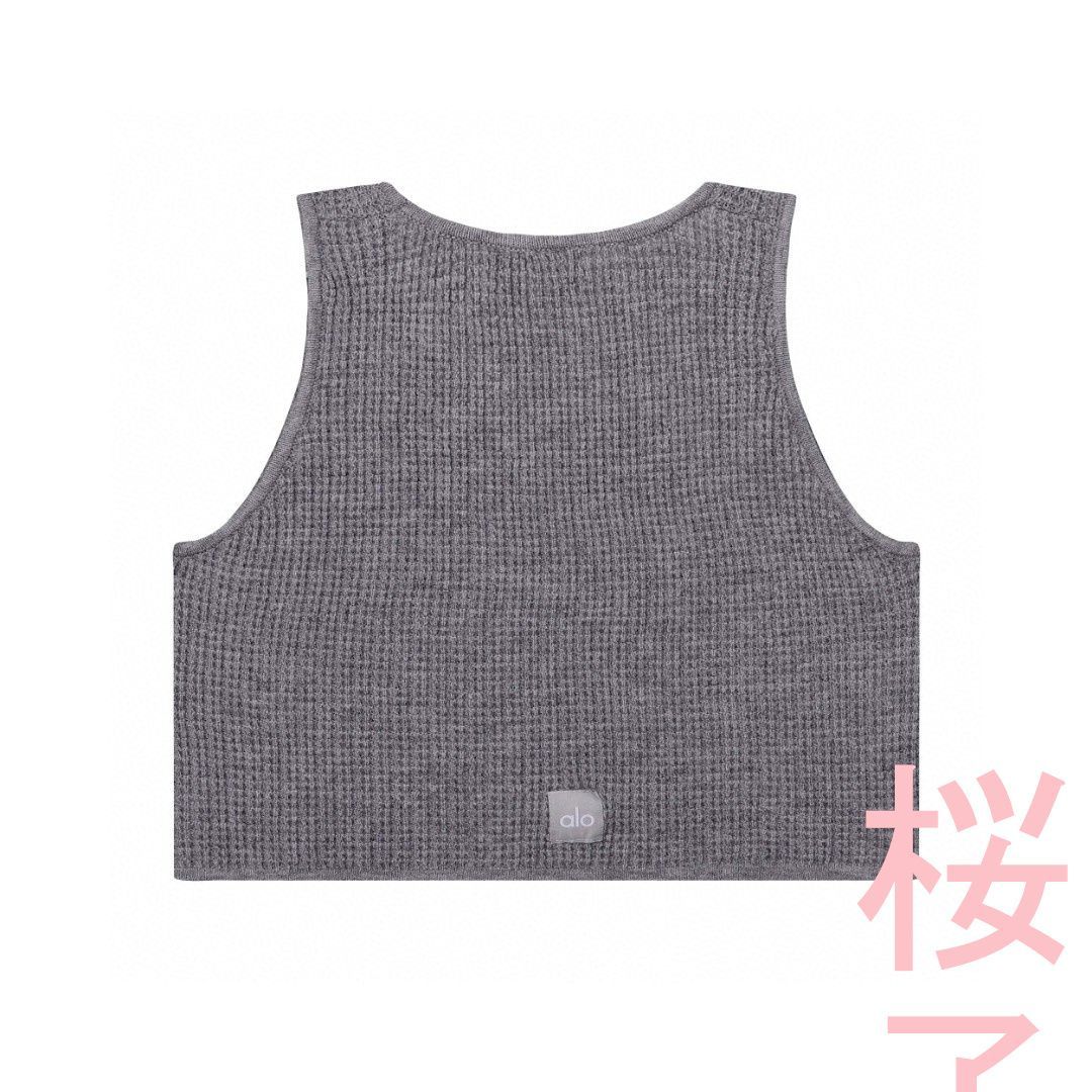リブ タンクトップ