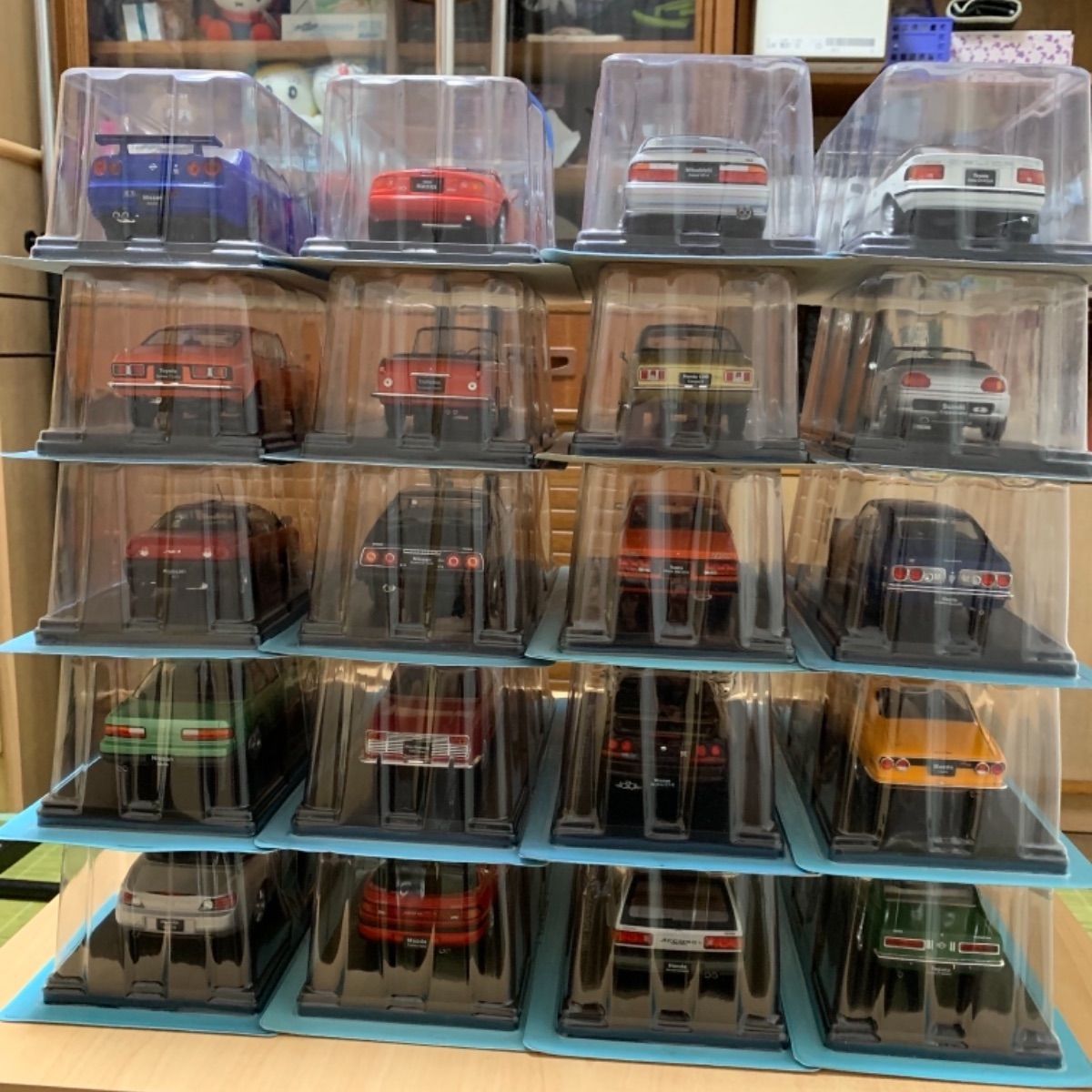 国産名車コレクション1/24 1号〜100号＋コレクションケース110個