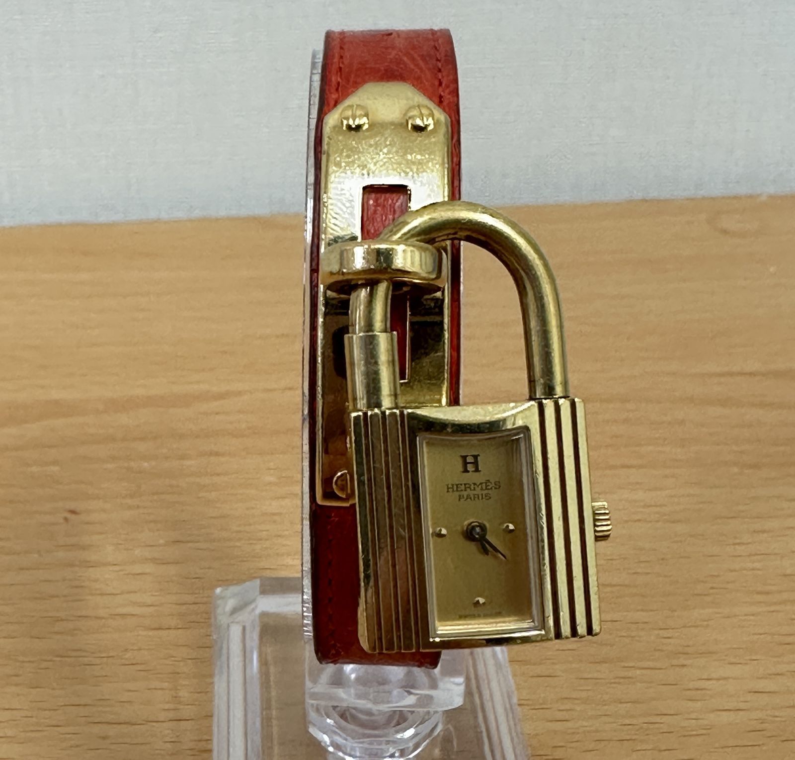 【稼働品】エルメス■ケリーウォッチ② HERMES 返品可 エルメス ケリーウォッチ 時計 腕時計 レディース