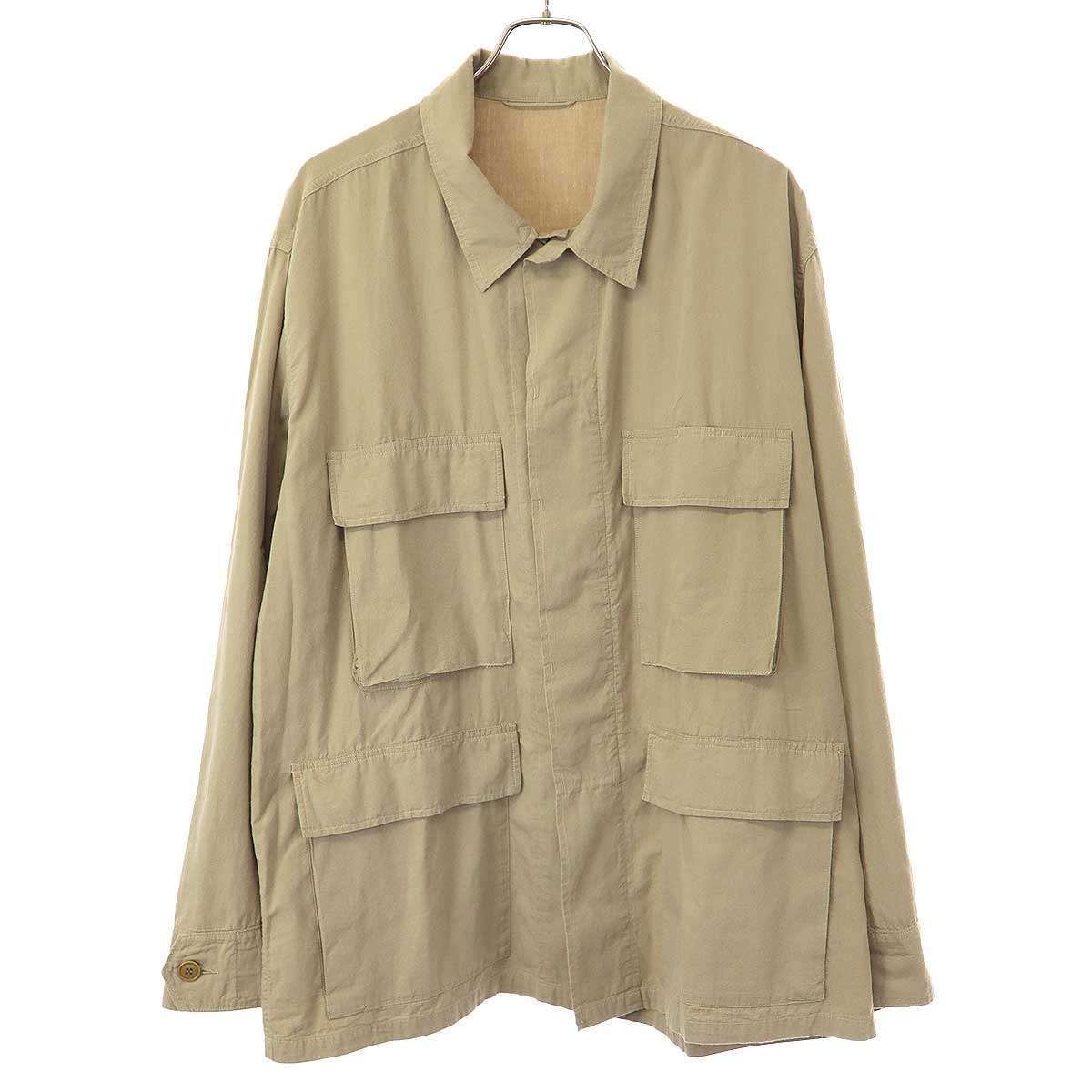 COMOLI コモリ 24SS KHAKI B.D.U ジャケット Z01-01028 ベージュ
