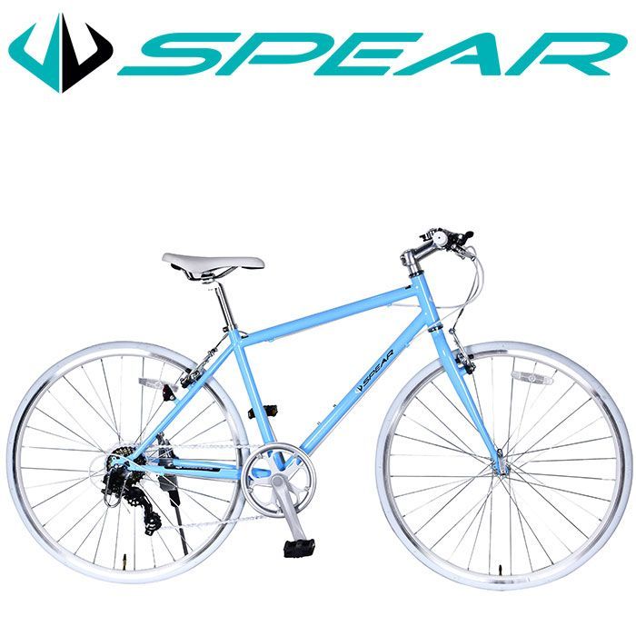 クロスバイク 自転車 27インチ 700c シマノ製 変速7段 SPEAR ( スペア ) SPC-7007 ディレーラー  Tourney（ターニー）適用身長158cm以上 男性 女性 - メルカリ