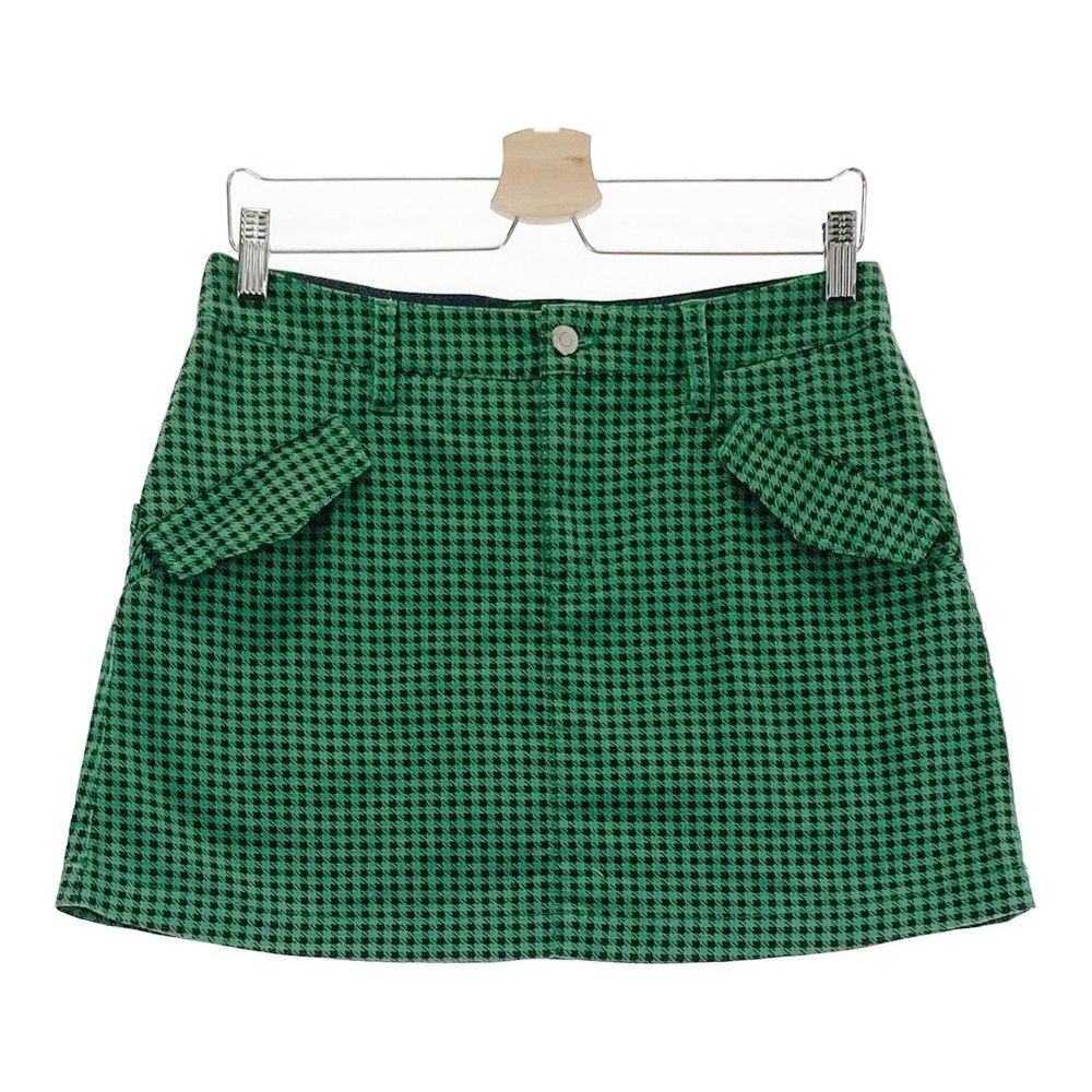 新品】UTAA♡ゴルフウェア プリーツ スカート インナー付♡イエロー黄