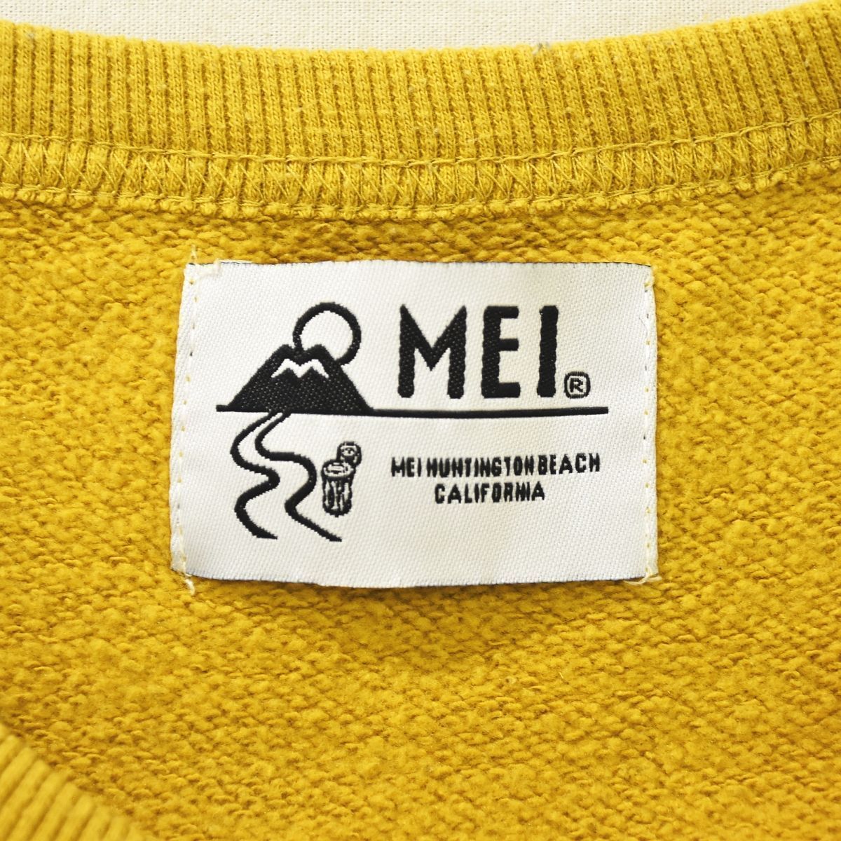 MEI エムイーアイ メイ ビッグロゴ クルーネック スウェット MEI エムイーアイ メイ ビッグロゴ クルーネック スウェット