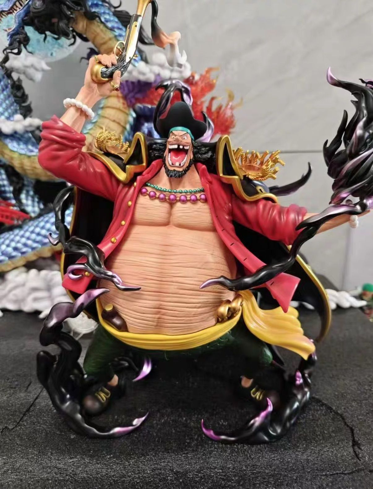 ワンピース　四皇　黒ひげ　ガレージキット　フィギュア ワンピース 四皇 黒ひげ ガレージキット フィギュア - メルカリ