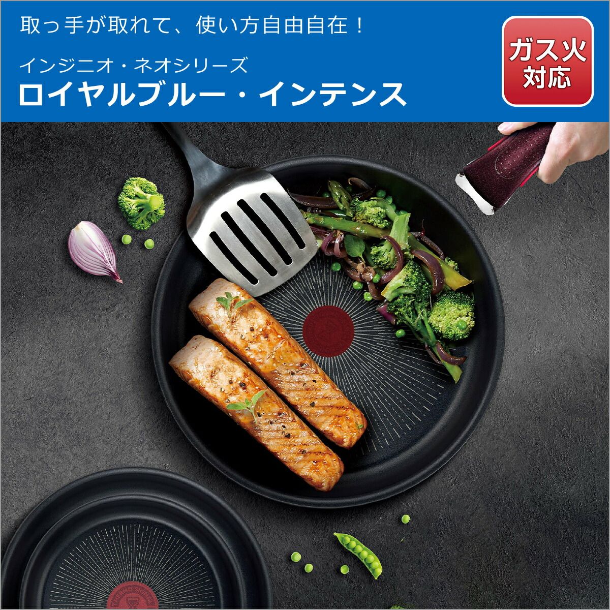 T-fal ティファール L43792 インジニオ・ネオ ロイヤルブルー 