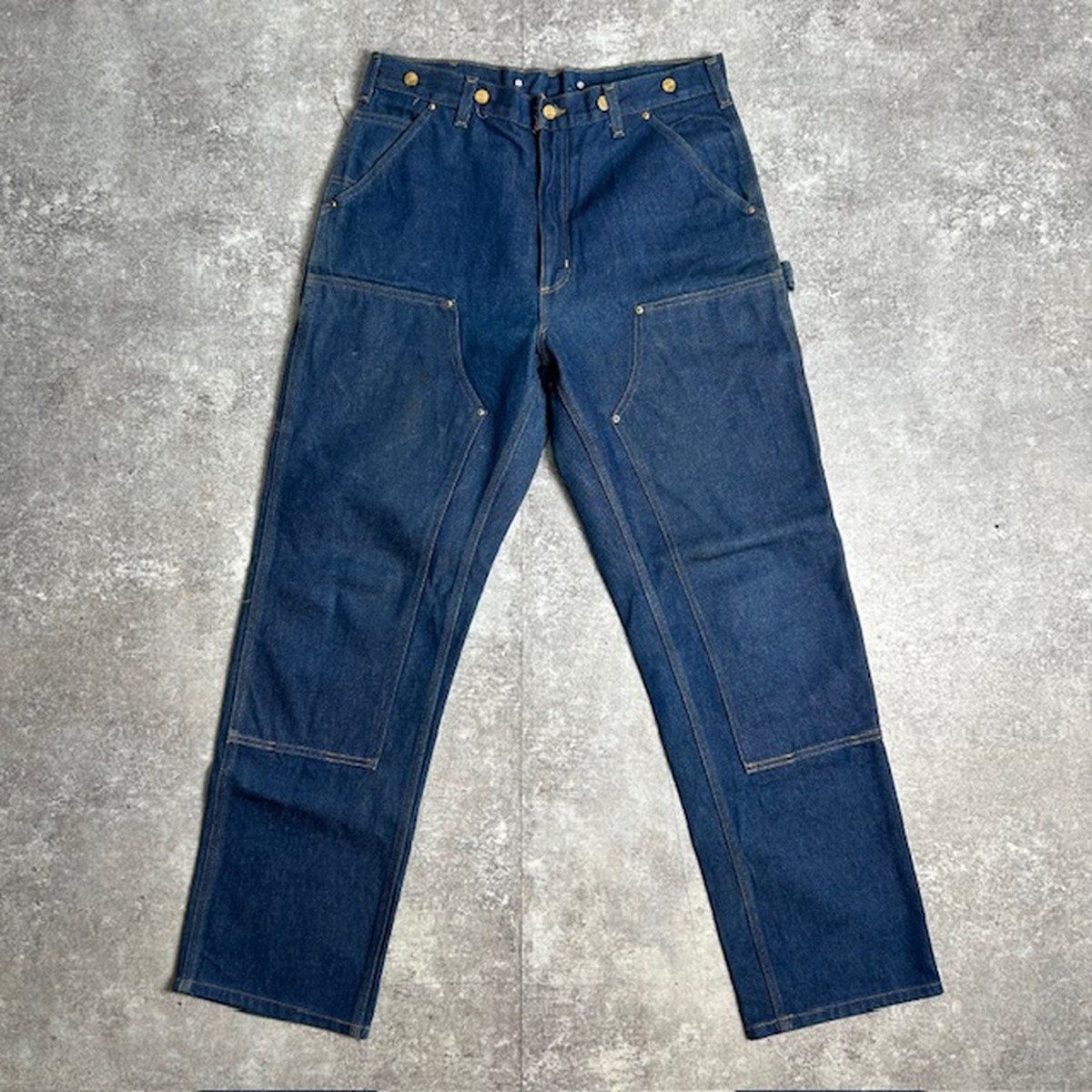 カーハート　ダブルニー　B07DNM W34 デニム Carhartt Carhartt（カーハート） Double Front Denim Loger
