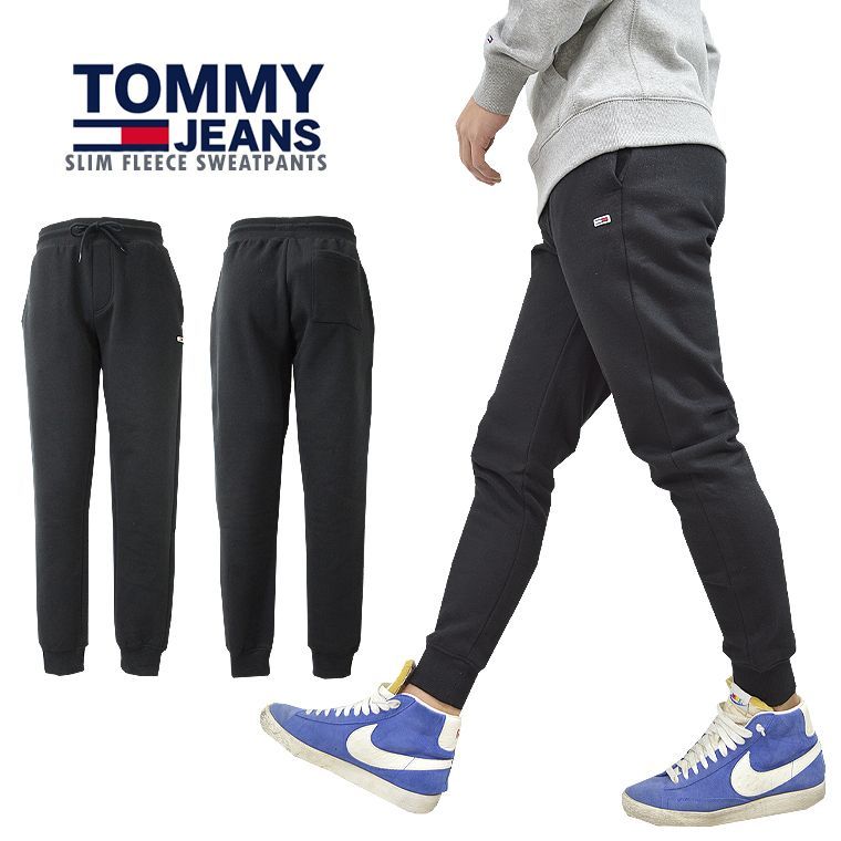 TOMMY JEANS トミージーンズ スリムフリーススウェットパンツ - メルカリ