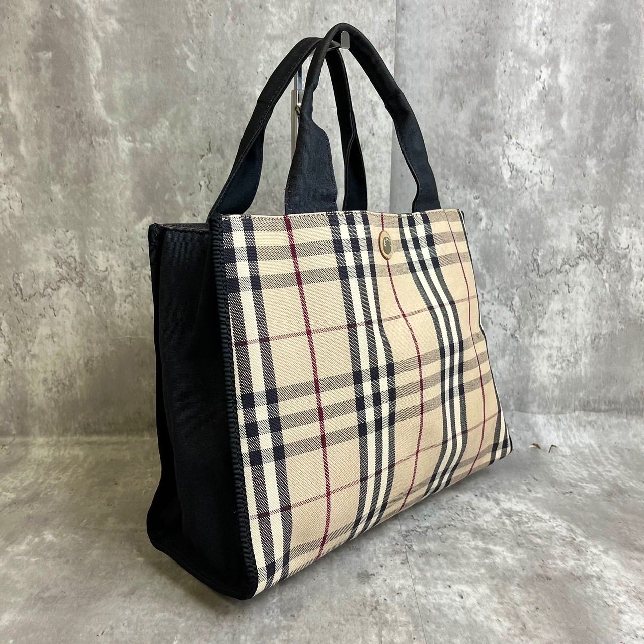 ✨良品✨ BURBERRY バーバリー ハンドバッグ トートバッグ ノバ