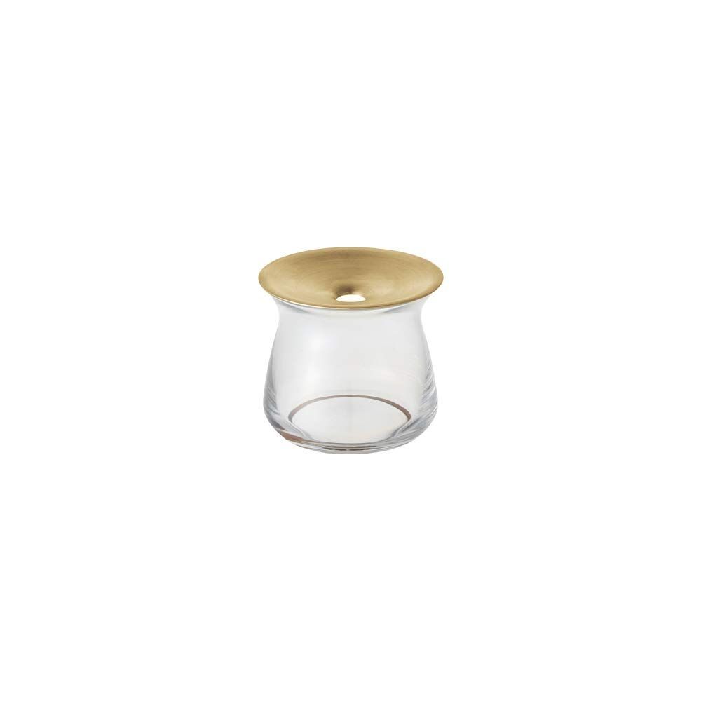 新着商品 KINTO (キントー) 花器 LUNA ベース 80x70mm クリア 20331